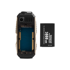 Telefono per Anziani <span class=keywords><strong>A6</strong></span> Tripla Protezione Batteria 6800mAh Schermo 2.4 Pollici Torcia LED Sistema Operativo in Inglese <span class=keywords><strong>Cellulare</strong></span> per Anziani con Spina EU - Product Image 2