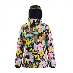 Professional Custom Women's <b>Ski</b> Suit Waterproof Breathable Zipper Stand Up Collar Fully Taped Seams Windproof Plus Size - Product Image 2