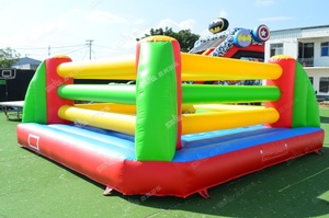 Anneau de lutte <span class=keywords><strong>sumo</strong></span> <span class=keywords><strong>gonflable</strong></span> d'extérieur en PVC certifié EN14960, capacité maximale 2 personnes, pour jeux sportifs de <span class=keywords><strong>location</strong></span> pour enfants et adultes - Product Image 2
