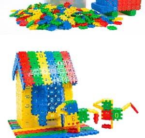 Bloques de Construcción de Plástico para Niños, Juguete Educativo Temprano, Rompecabezas de Bloques de Construcción, Venta al Por Mayor - Product Image 6