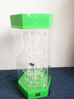 Verrouillé Électrique Rotatif Montre Téléphone Accessoires Acrylique Vitrine