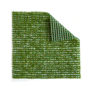 Alfombra de Césped Híbrido Ecológico Premium, Altura de Pelo de 50 mm, Estructura de Malla Grande, Mezcla de Plástico Duradero para Decoración de Paredes y Jardín - Product Image 4