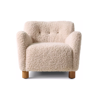 Chaise de salon en promotion, canapé d'intérieur de luxe avec dossier capitonné pour appartement, hôtel, salon, personnalisable