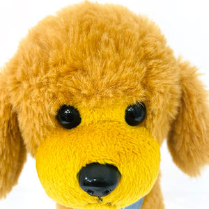 Juguete de peluche de perro caniche bonito Unisex al por mayor, muñecos de perro de peluche de algodón suave, almohada para cachorro, relleno de PP para regalo de chico - Product Image 6