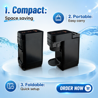 Nouvelle arrivée, machine à expresso automatique 4 en 1, portable, pour voyage, extérieur, tasse rechargeable, machine compacte, utilisation en voiture et à l'hôtel (UE)