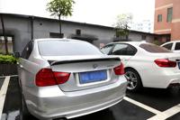 Aileron arrière style AC pour BMW Série 3 E90 & M3 2005-2011, lèvre de coffre arrière en fibre de carbone, aileron de coffre pour berlines 318i 320i 325i 330i