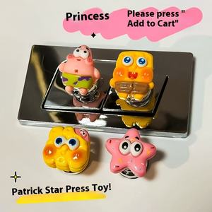 Elevador de <span class=keywords><strong>tapa</strong></span> de inodoro de Arte de uñas creativo lindo nuevo interruptor de descarga de botón de presión - Product Image 4