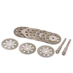 10 cái 22 Mét công cụ quay phụ kiện kim cương cắt bánh xe đĩa phù hợp với proxxon Dremel công cụ quay - Product Image 1