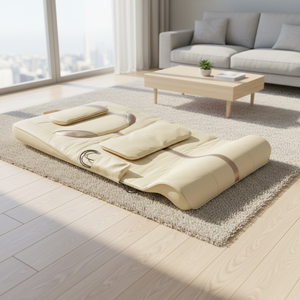 Coussin de massage vibrant et pétrissant entièrement automatique pour la taille et les pieds, usage domestique, étirement corporel complet, avec airbag électrique pour le dos, pliable - Product Image 1