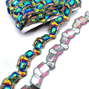 2025 fer sur résine strass Appliques coupe directe de la vente d'usine pour Costumes de carnaval chaussures et sacs Samba - Product Image 2