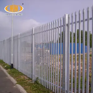 Haiao Fencing Galvanized Second Hand Palisade Fence