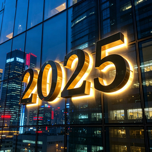 ป้ายไฟ LED 3 มิติ ตัวอักษรอะคริลิคและโลหะสีทองแบบมีไฟส่องหลัง สำหรับตกแต่งภายใน ติดตั้งง่าย - Product Image 2