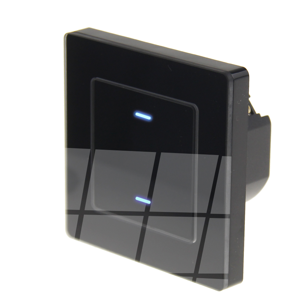 ЕС 2 Gang беспроводной Wi-Fi выключатели света стеклянной сенсорной панели новый Tuya Smart Электрический настенный выключатель с Alexa, Google Home