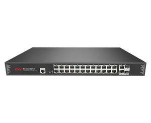 Thiết kế mới <span class=keywords><strong>Ethernet</strong></span> Switch <span class=keywords><strong>Hub</strong></span> 26 cổng 10/100Mbps với L2 quản lý cho CCTV Camera - Product Image 2