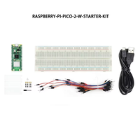 Placa Microcontroladora Raspberry Pi Pico 2 W, Basada en el Chip Oficial RP2350 de Diseño de Doble Núcleo, Compatible con WIFI y Bluetooth