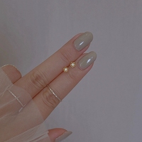 FY-ED541 Anting Perak 925 Berlapis Rhodium Motif Bunga Kristen Model Terbaru Anting Mewah Berkualitas Tinggi untuk Wanita Hadiah Perhiasan Mewah Ringan