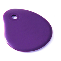 Grattoir en silicone personnalisé pour crème, beurre et farine, résistant à la chaleur, compatible lave-vaisselle et four, outil de pâtisserie OEM/ODM en gros