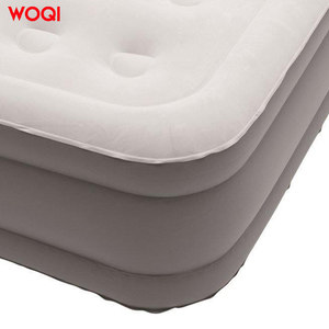 WOQI tek kişi akın kumaş PVC şişme yatak dahili elektrik ile hava pompası - Product Image 4