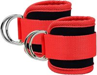 MR Sangles de cheville réglables, respirantes et durables en néoprène rembourré pour l'entraînement, le fitness et les machines à câbles