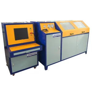 ISO1167 PLC Control Fire Extinguishers Hydraulic Tube Burst Pressure Test Equipment Supplier