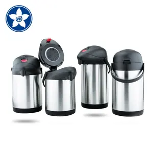 Double wall vacuum insulated stainless steel water bottle insulated coffee thermos air flask pot