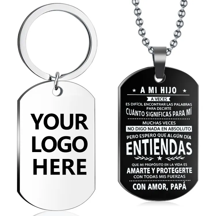 Fabricant de logo personnalisé gravure sublimation personnalisée vente en gros de porte-clés vierges porte-clés porte-clés en métal personnalisés