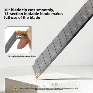 Couteau utilitaire à lame noire <span class=keywords><strong>TOUGHBUILT</strong></span> TB-H4-13-C09, coupeur industriel robuste - Product Image 1