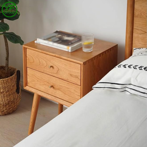 Mesa <span class=keywords><strong>de</strong></span> <span class=keywords><strong>Noche</strong></span> <span class=keywords><strong>de</strong></span> Estilo Mid-Century, Mesa Auxiliar <span class=keywords><strong>de</strong></span> Madera <span class=keywords><strong>de</strong></span> <span class=keywords><strong>Cerezo</strong></span>, Mesa <span class=keywords><strong>de</strong></span> <span class=keywords><strong>Noche</strong></span> Hecha a Mano, Mesa Auxiliar Moderna para Dormitorio - Product Image 5