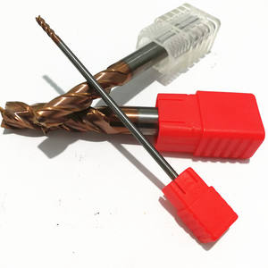 OEM ขายส่งเครื่องตัดมิลลิ่งทังสเตนคาร์ไบด์แข็งเครื่องตัด CNC End Mill เครื่องมือตัด - Product Image 2