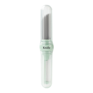 Stainless Steel Peeler Fruit Knife Dual Head 2 In 1 Multifunctional Household Slicer With Blade Length 1 Cm - Product Image 5