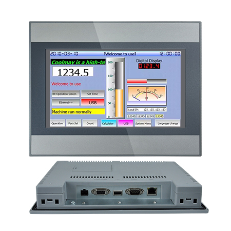 High Quality Discount Adapt All Brand HMI Touch Panel HMI PLC All-In-One Industrial Control Human Ethernet Machine Interface