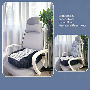Coussin de siège auto en mousse à mémoire de forme pour conducteurs de petite taille, rehausseur de hauteur, soulagement du coccyx et de la sciatique, tapis antidérapant pour <span class=keywords><strong>voiture</strong></span> - Product Image 3
