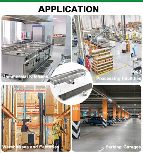 Tuyến tính công nghiệp thép không gỉ hình chữ nhật thoát nước sàn nặng-Nhiệm vụ Thương mại hệ thống thoát nước cho chế biến thực phẩm - Product Image 5