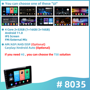 Bosstar 9 inch Android đài phát thanh xe hệ thống định vị Video cho Hyundai Azera TG AV 2008 Car Stereo DVD Player - Product Image 4