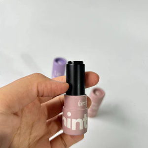 Envase de bálsamo labial personalizado ecológico de alta calidad, tubo de papel transparente, lápiz labial de alta calidad, bálsamo labial, embalaje de cilindro giratorio - Product Image 6