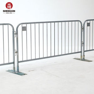 Barrières de haute qualité Barricades de clôture temporaires Barricade en acier pour piétons Barrières de contrôle des foules à vendre - Product Image 1