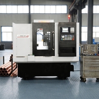 Tour CNC horizontal, tourelle porte-outils électrique, broche de machine de fraisage CNC robuste