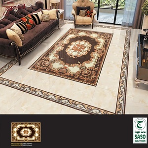 Mosaïque décorative en cristal poli à motif floral doré pour hall d'entrée et <span class=keywords><strong>sol</strong></span> - Product Image 3