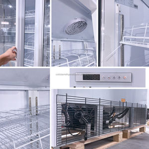 COLDSTAR Commercial DLG1880-3M 3-Door Heavy Duty <b>Upright</b> <b>Fan</b> Cooling Display Cooler 1800L Capacity 6 Shelves Digital Control for - Product Image 6