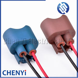 2ピンオートコネクタフォグライトランプヘッドライトハイロービームランププラグワイヤーハーネス9005HB3 9012 9006HB4 GM用 - Product Image 4