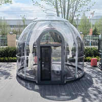 Full House Dome Hébergement Glamping Stay Forest Dome Finn Lough Igloo Bubble Dome House