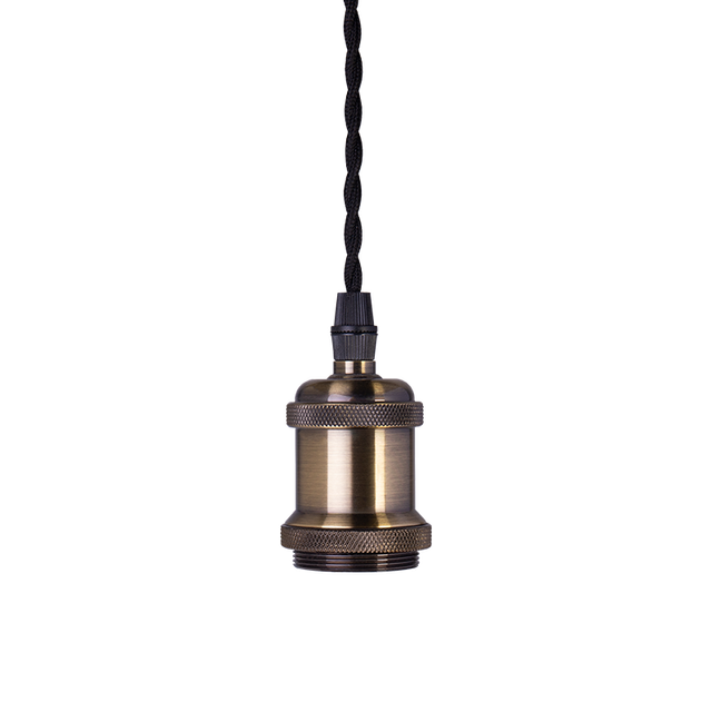 Retro Edison Decorative Antique Lamp Base E26 E27 E40 Aluminum Ceiling Screw Light Lamp Bulb Socket Holder With Switch
