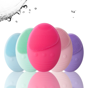 Masajeador Facial de belleza, cepillo de limpieza Facial de silicona, eléctrico, Sónico, suave, resistente al agua - Product Image 4