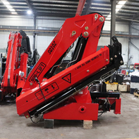 Grue à flèche articulée BOB-LIFT neuve de 10 tonnes, meilleur prix, grue hydraulique portable à bras pliable, grue de levage montée sur camion à vendre