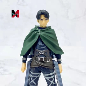 Figura de Juguete de 16 cm de Levi Ackerman de Ataque a los Titanes, Figuras de Acción de Anime, Manualidades de Plástico - Product Image 6