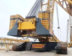Grue à chenilles hydraulique haute performance <span class=keywords><strong>de</strong></span> 1000 tonnes XGC15000 pour le levage d'éoliennes offshore - Product Image 4
