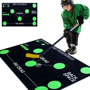 Deportes al aire libre Hockey Entrenamiento skate Mats Insonorizado Home Area alfombra Equipo de entrenamiento de hockey Mini Hockey Mat - Product Image 5