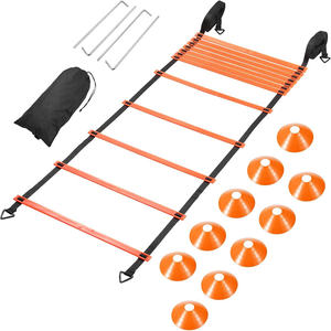 Entraînement de joueur de football Équipement de fitness polyvalent Sac de transport Équipement d'entraînement d'agilité Échelle de vitesse Échelle d'entraînement - Product Image 4