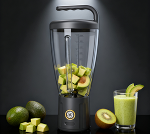 150W USB Cordless Portable Blender 1000ml Heavy Duty for Ice & Food Chopping Quiet Operation Family Car Use - Product Image 6
