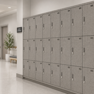 Modern Eco-Friendly Metal Compact Waterproof Locker Built-In Charging Station Adjustable Shelves MODERN DESIGN and Stylish - Product Image 2